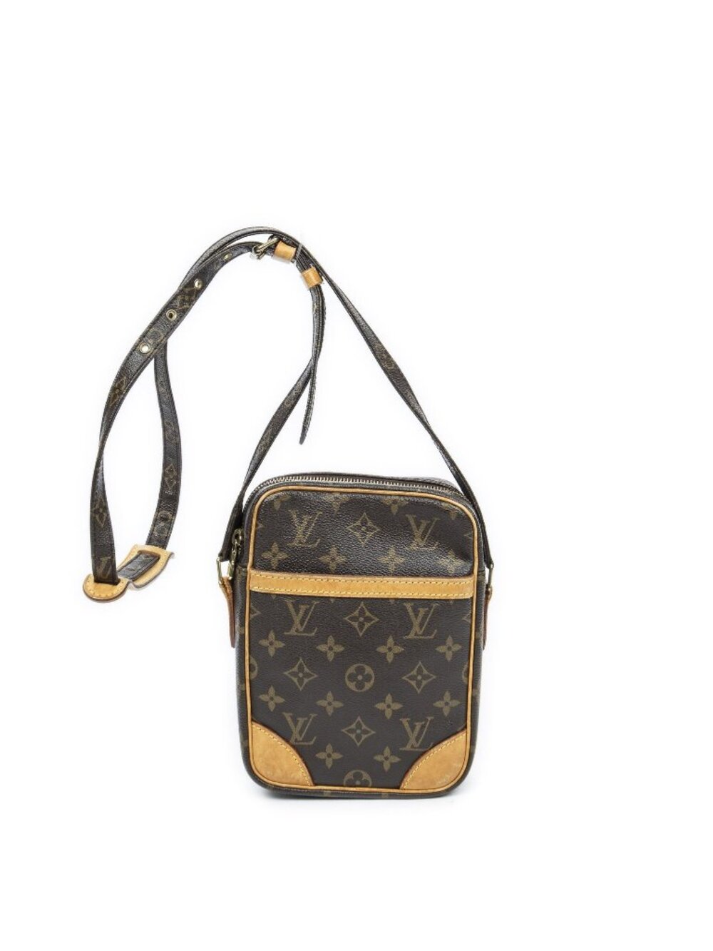 Louis Vuitton Danube Brown Monogram Canvas Crossbody